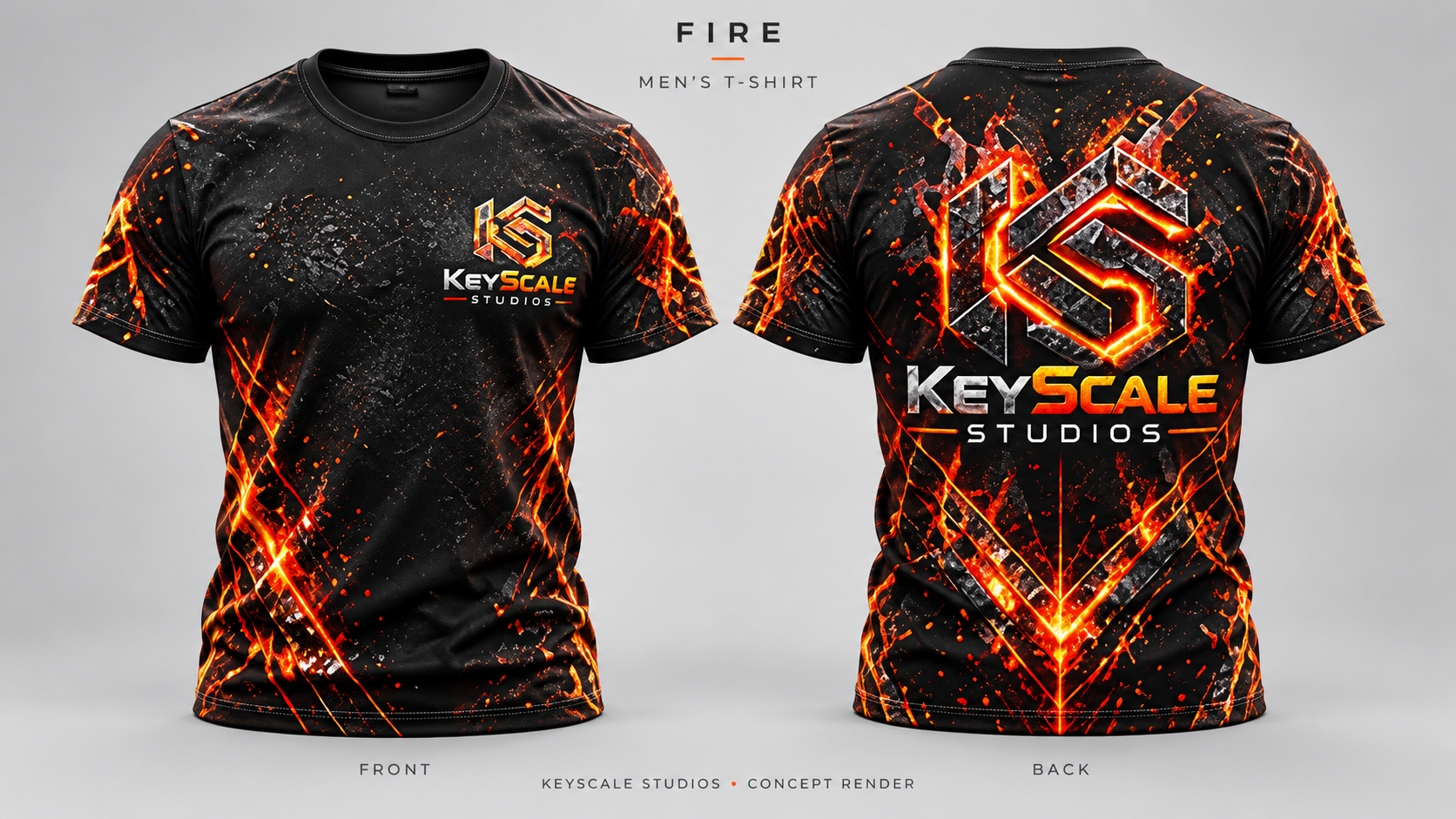 Concept preview of the Fire crew tee